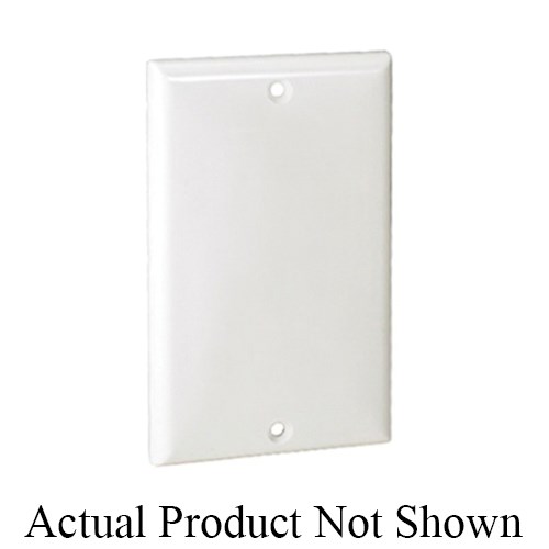 WALLPLATE BLNK 1G WHT