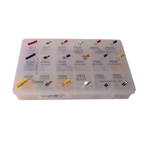 TERMINAL KIT 180 PCS PLASTIC