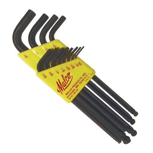 HEX KEY SET 7 PC 12IN L TYPE