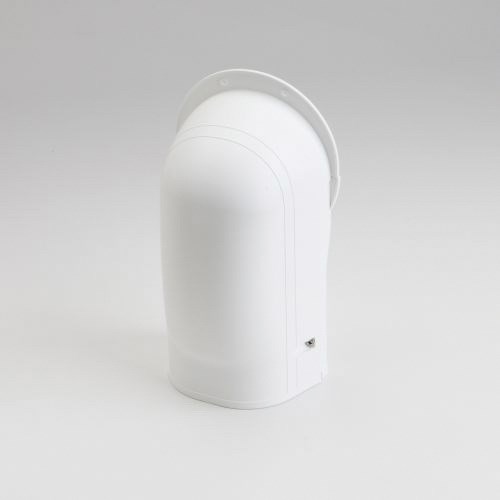 LINESET COVER WALL INLET 4-1/2 WHITE