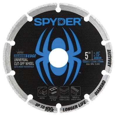 SPYDER DIAMOND CUT-OFF WHEEL 4-1/2IN