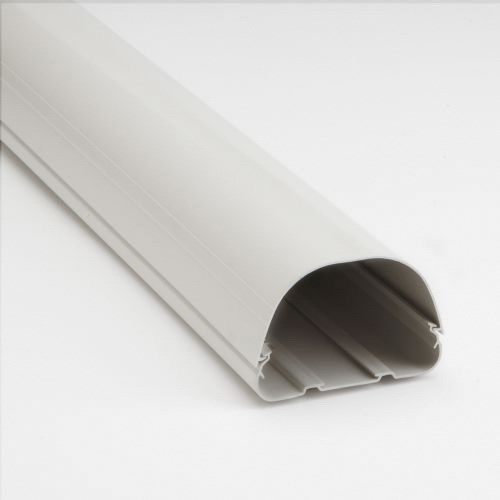 LINESET COVER DUCT 4-1/2IN 8FT WHITE