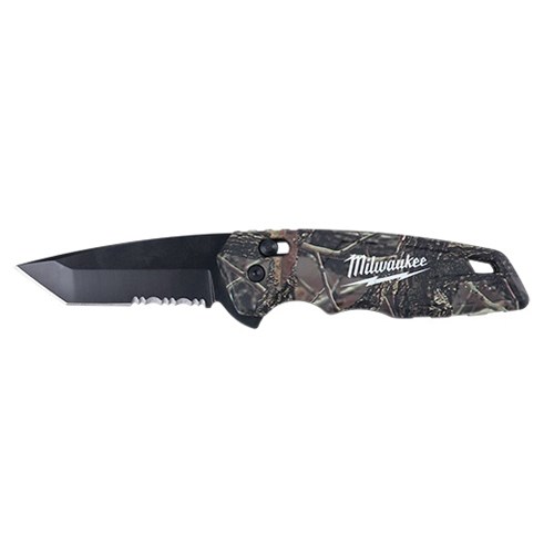 FOLDING KNIFE CAMO SPRING ASSISTED