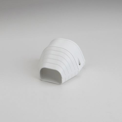 LINESET COVER END FITTING 4-1/2IN WHITE