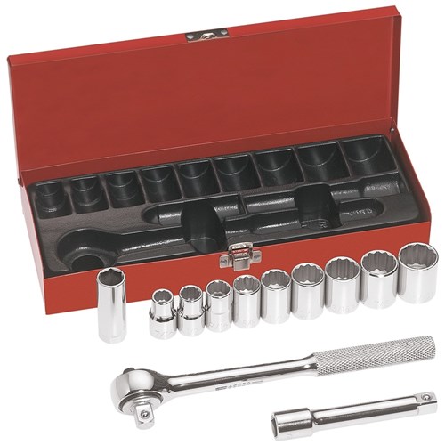 12PC 1/2 DRV SOCKET SET