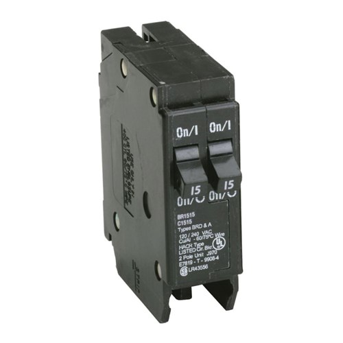 BREAKER 2 POLE NON CTL 15/15