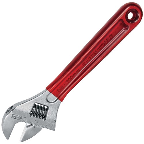 WRENCH ADJUSTABLE 8IN