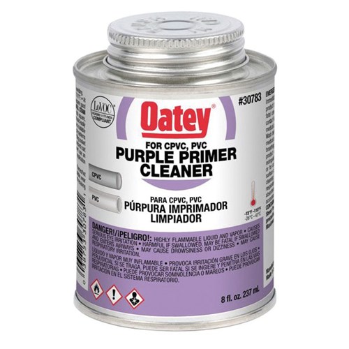 CLEANER PVC 8 0Z PURPLE