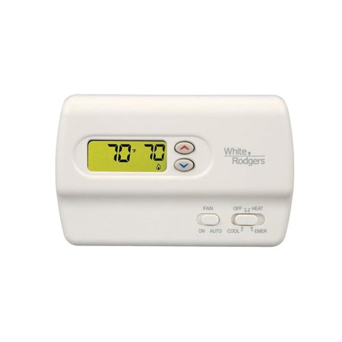 T-STAT DIGITAL NON PROG 2H/1C HP GREEN