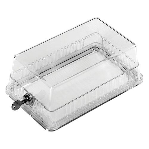 GUARD T-STAT PLASTIC CLEAR DUAL BASE