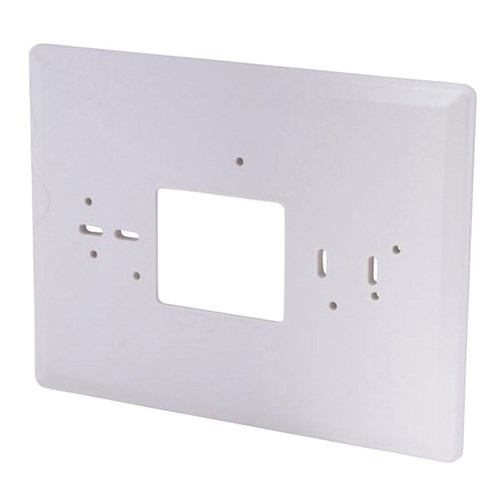 WALL CVR PLATE 1F90 WHT