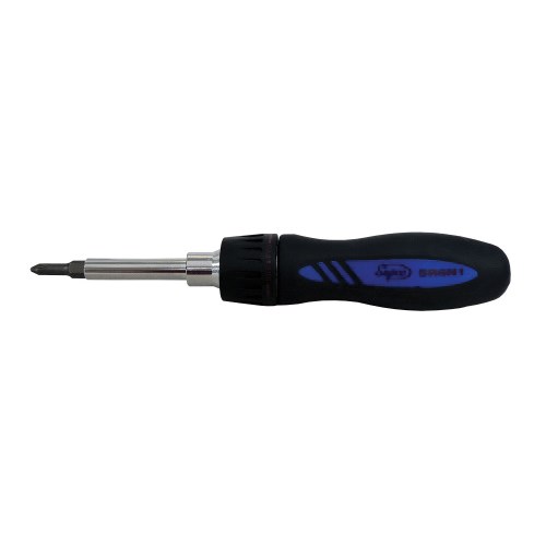 SCREWDRIVER RATCHET 6-IN-1