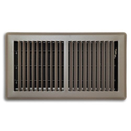 FLOOR GRILLE BROWN 6X12