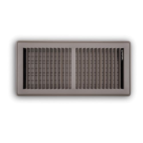 FLOOR GRILLE BROWN 6X14