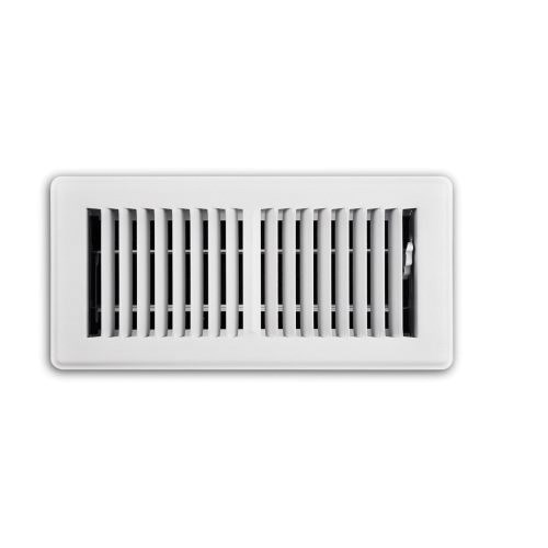 FLOOR GRILLE WHITE 4X10