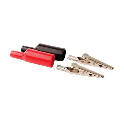 CLIPS ALLIGAT STL 2IN REDANDBLK