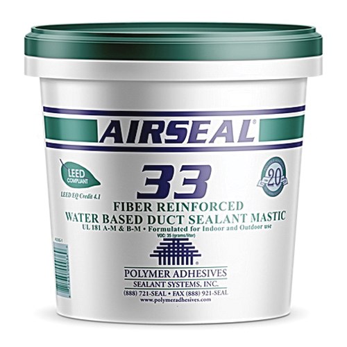 DUCT SEALANT GRAY 1GL FIBEROUS