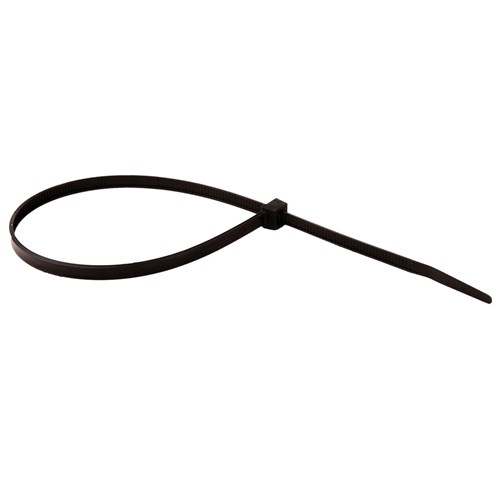 CABLE TIE 11IN BLK 100 PER PKG