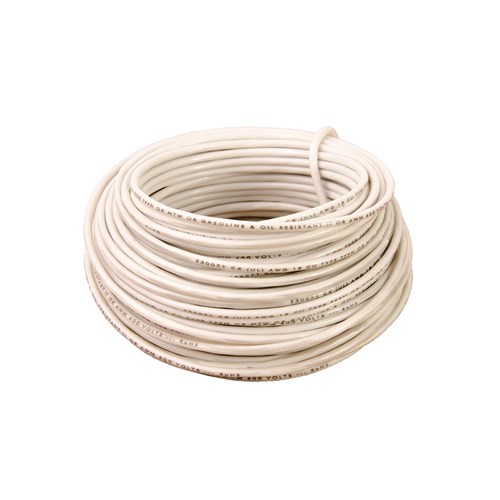 WIRE 16GA TFFN WHITE 48FT