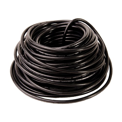 WIRE 10GA THHN BLACK 48FT