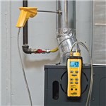 COMBUSTION CHECK WITH ELECTRONIC PUMP