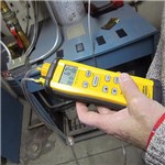 COMBUSTION CHECK WITH ELECTRONIC PUMP