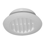 VENT 4 IN PLASTIC ROUND SOFFIT